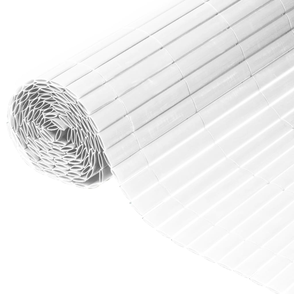 Nature Kaksipuolinen puutarhasuoja PVC 1 x 3 m valkoinen - Sisustajankoti.fi