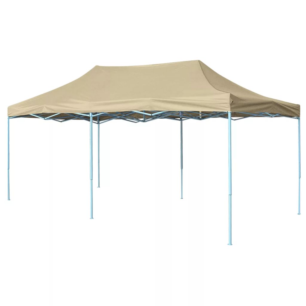 Kokoontaitettava juhlateltta pop-up 3x6 m kerma - Sisustajankoti.fi