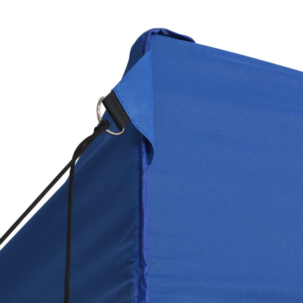 Taitettava juhlateltta 4 sivuseinällä pop-up 3x4,5 m sininen - Sisustajankoti.fi