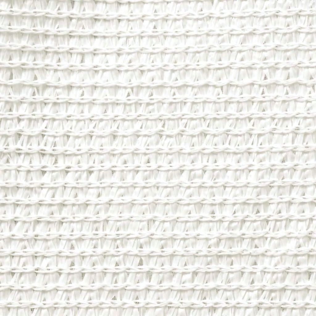 Aurinkovarjopurje HDPE suorakaide 2x4 m valkoinen - Sisustajankoti.fi