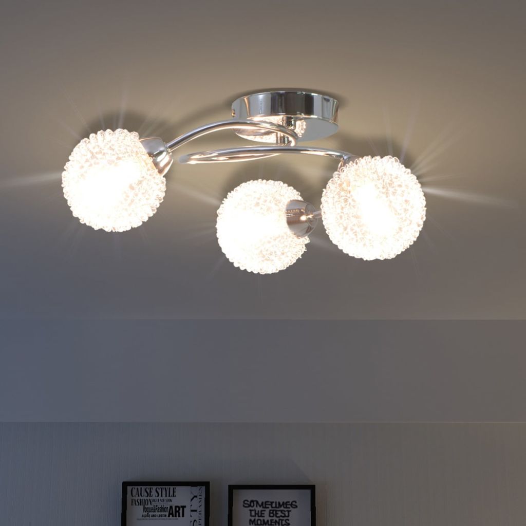Kattovalaisin kolmelle G9-lampulle 120 W - Sisustajankoti.fi