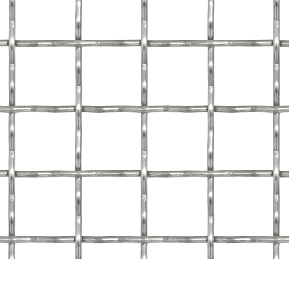 Verkkoaita ruostumaton teräs 100x85 cm 31x31x3 mm - Sisustajankoti.fi