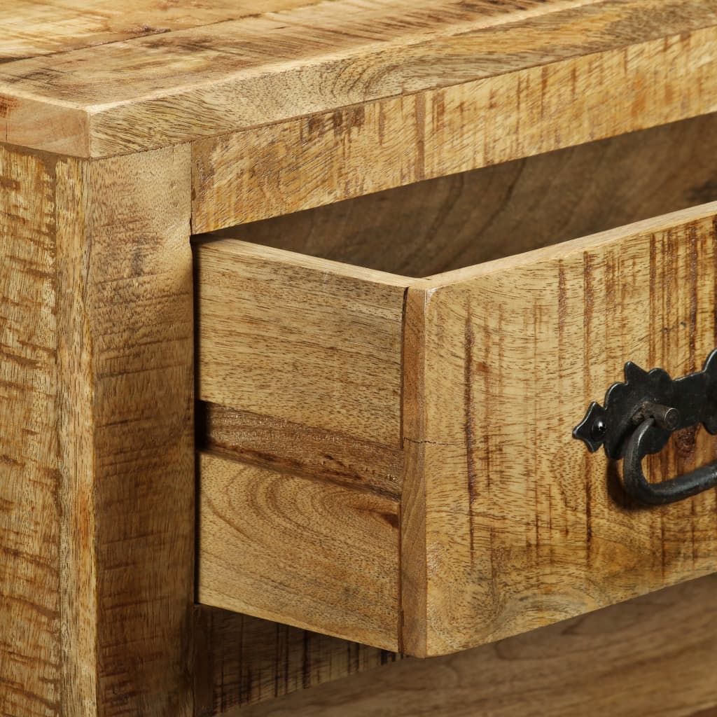 Senkki 3 vetolaatikolla Karkea mangopuu - Sisustajankoti.fi