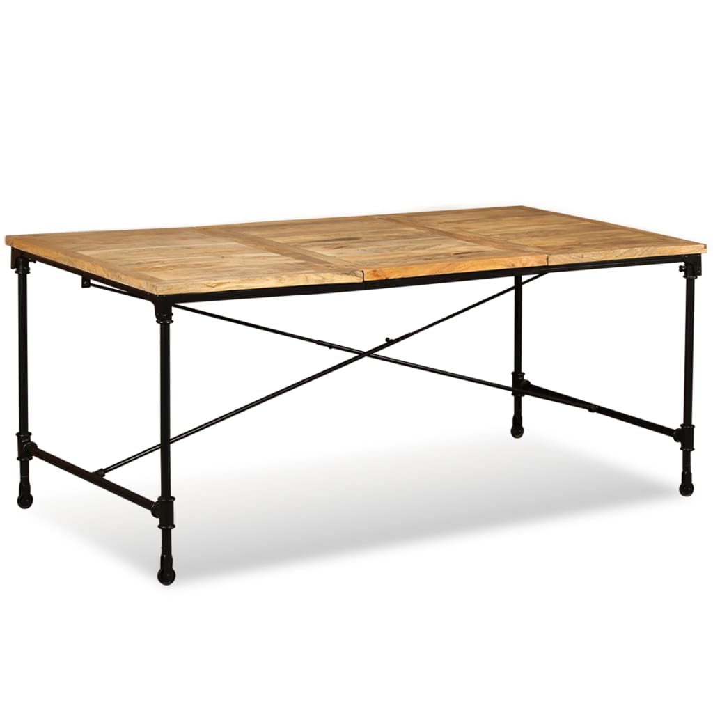 Ruokapöytä täysi mangopuu 180 cm - Sisustajankoti.fi