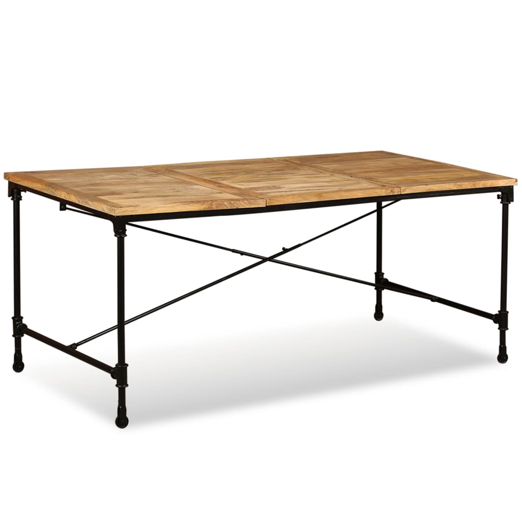Ruokapöytä täysi mangopuu 180 cm - Sisustajankoti.fi