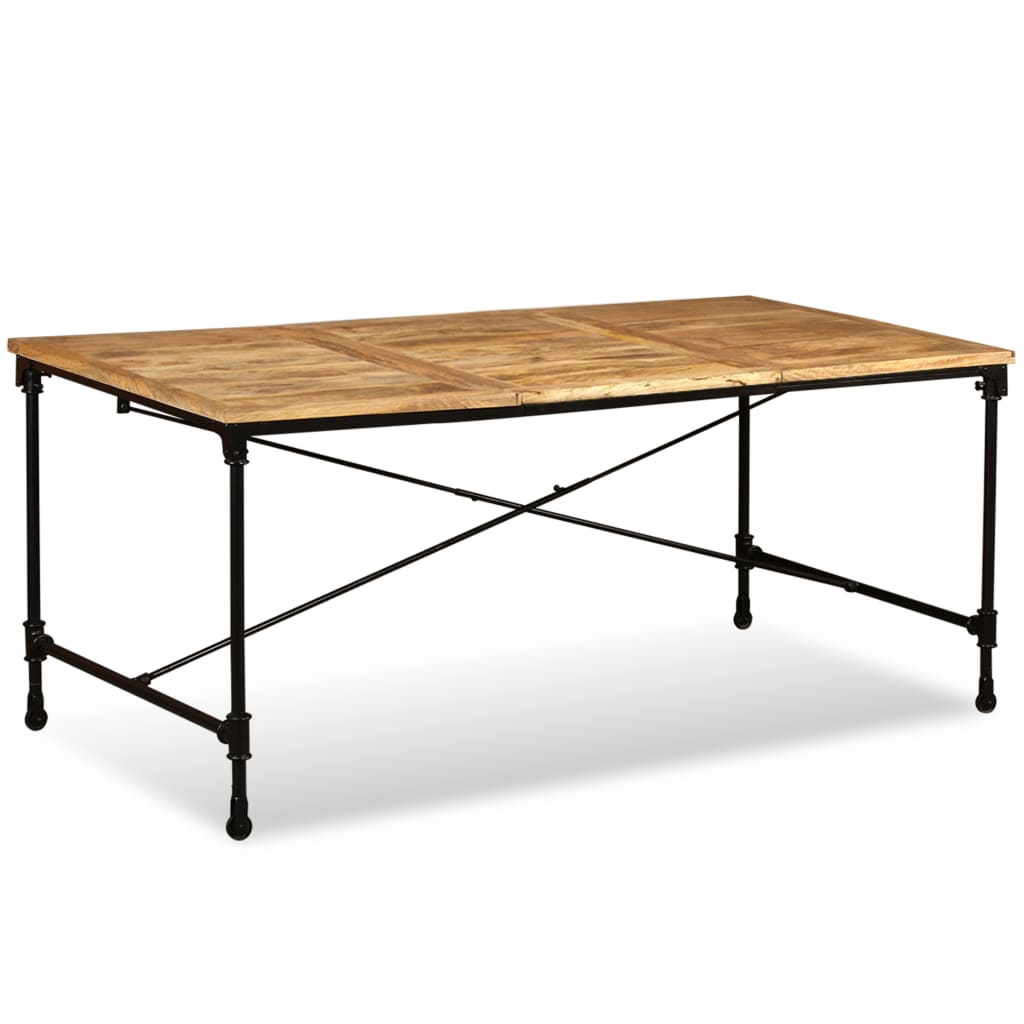 Ruokapöytä täysi mangopuu 180 cm - Sisustajankoti.fi