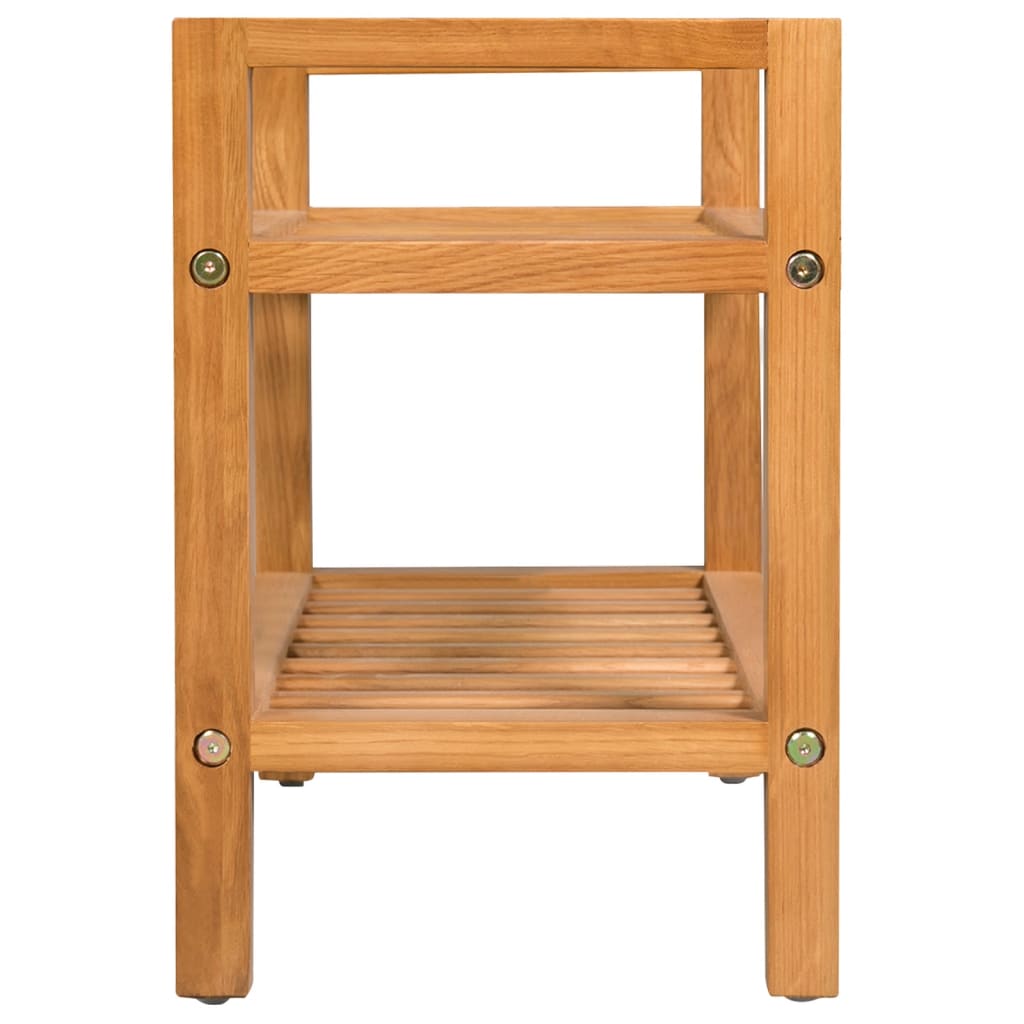 Kenkäteline 2:lla hyllyllä 49,5x27x40 cm täystammi - Sisustajankoti.fi