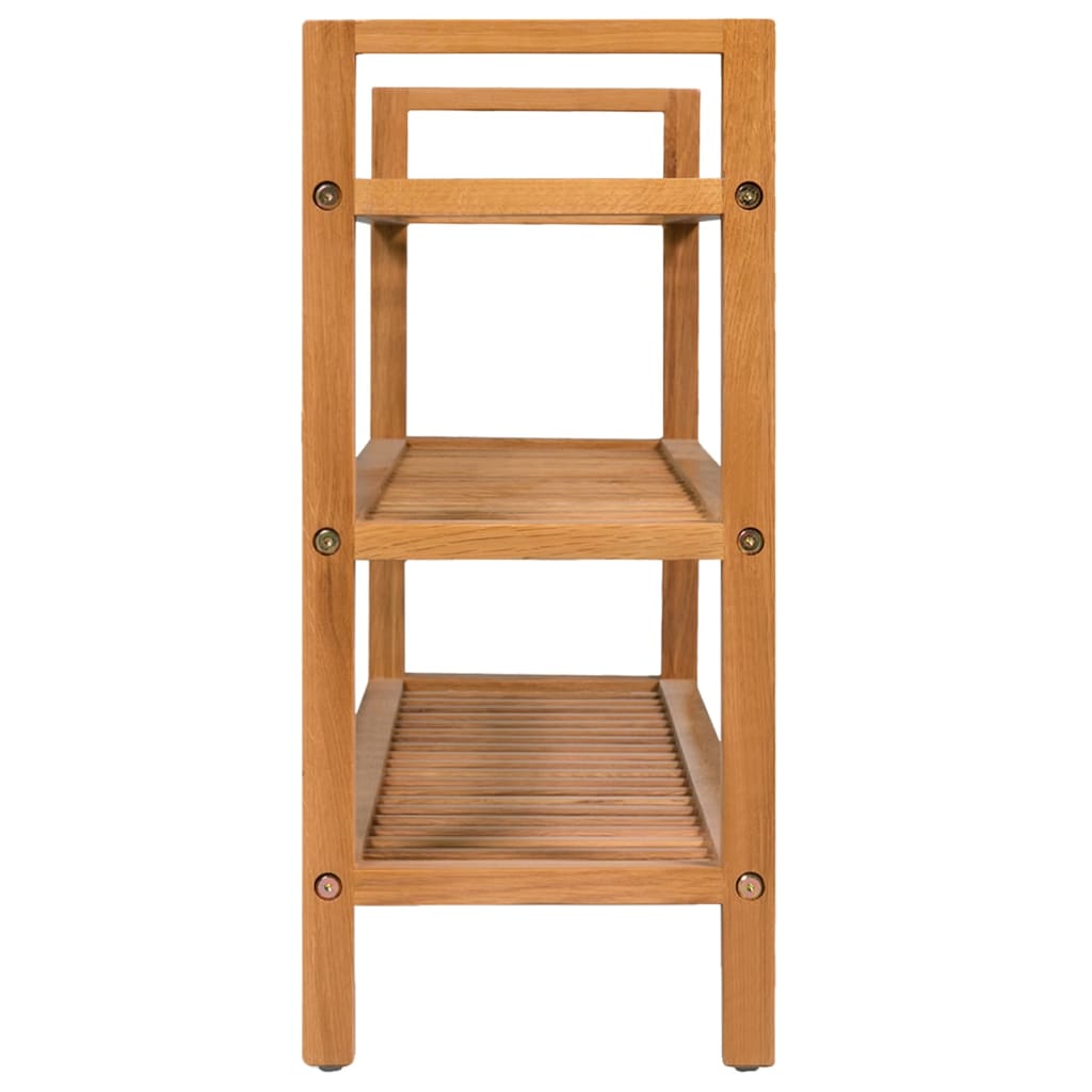 Kenkäteline 3:lla hyllyllä 100x27x59,5 cm täystammi - Sisustajankoti.fi