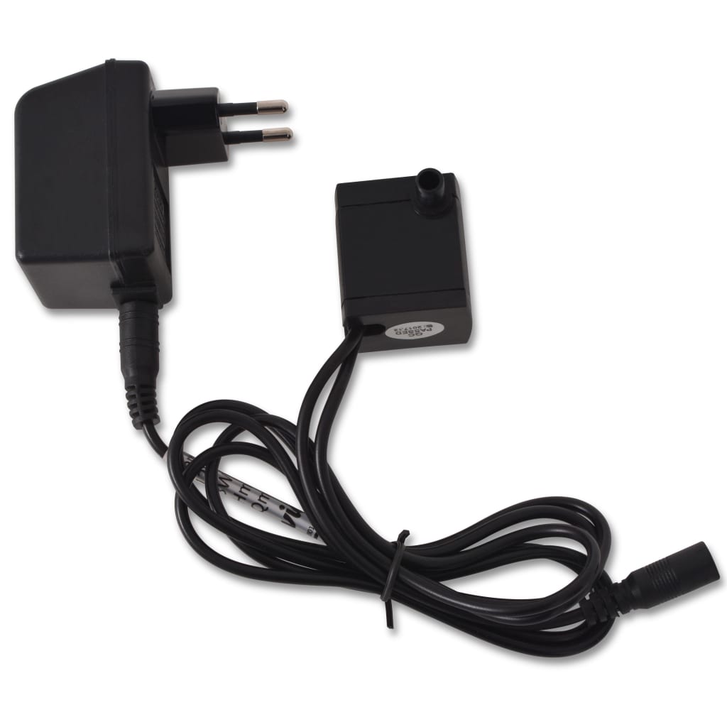 Suihkulähde LED-valolla sisäkäyttöön polyresiini - Sisustajankoti.fi