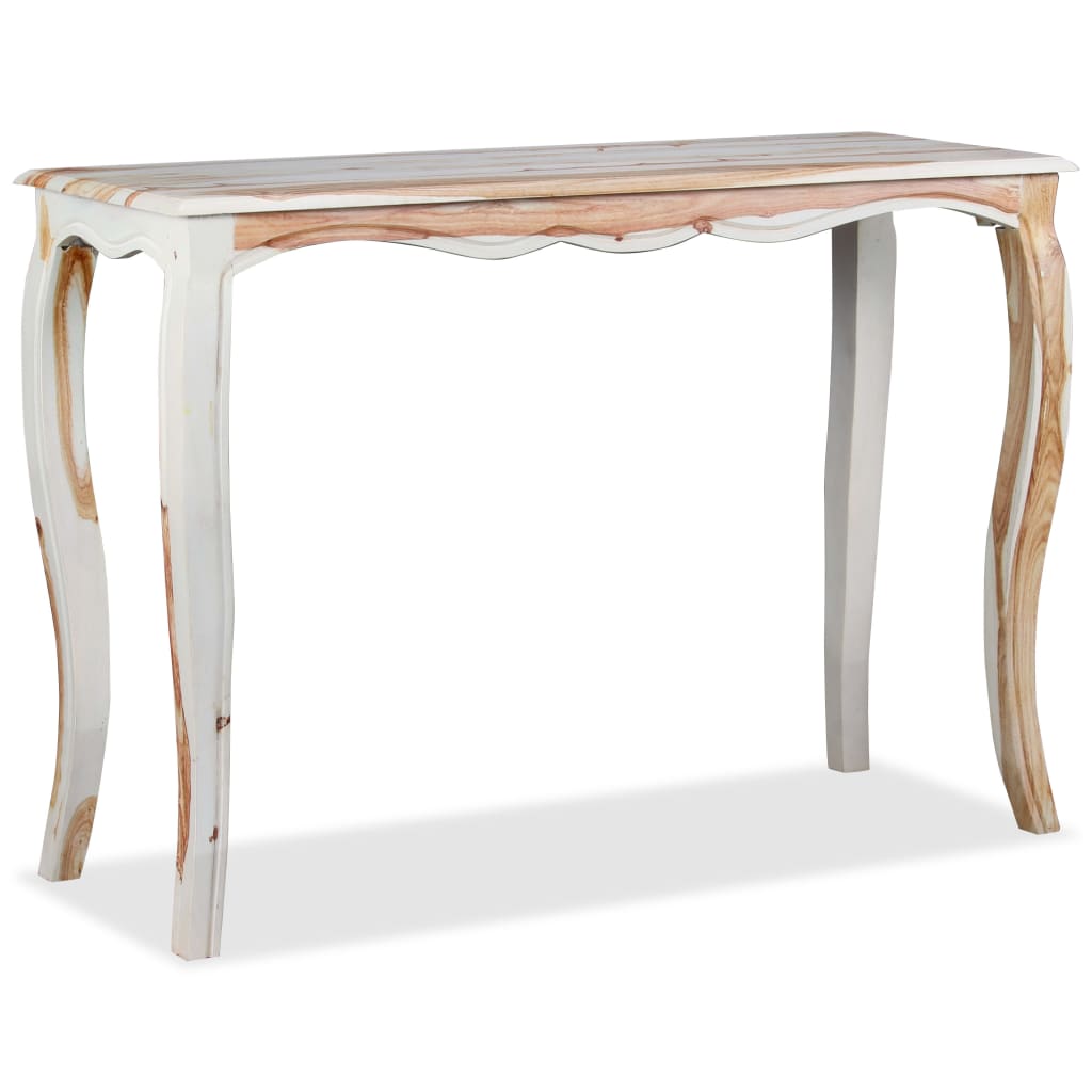 Konsolipöytä kiinteä seesampuu 110x40x76 cm - Sisustajankoti.fi