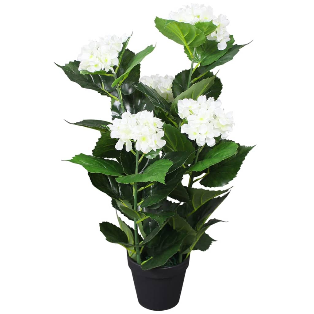 Tekokukka ruukulla hortensia 60 cm valkoinen - Sisustajankoti.fi