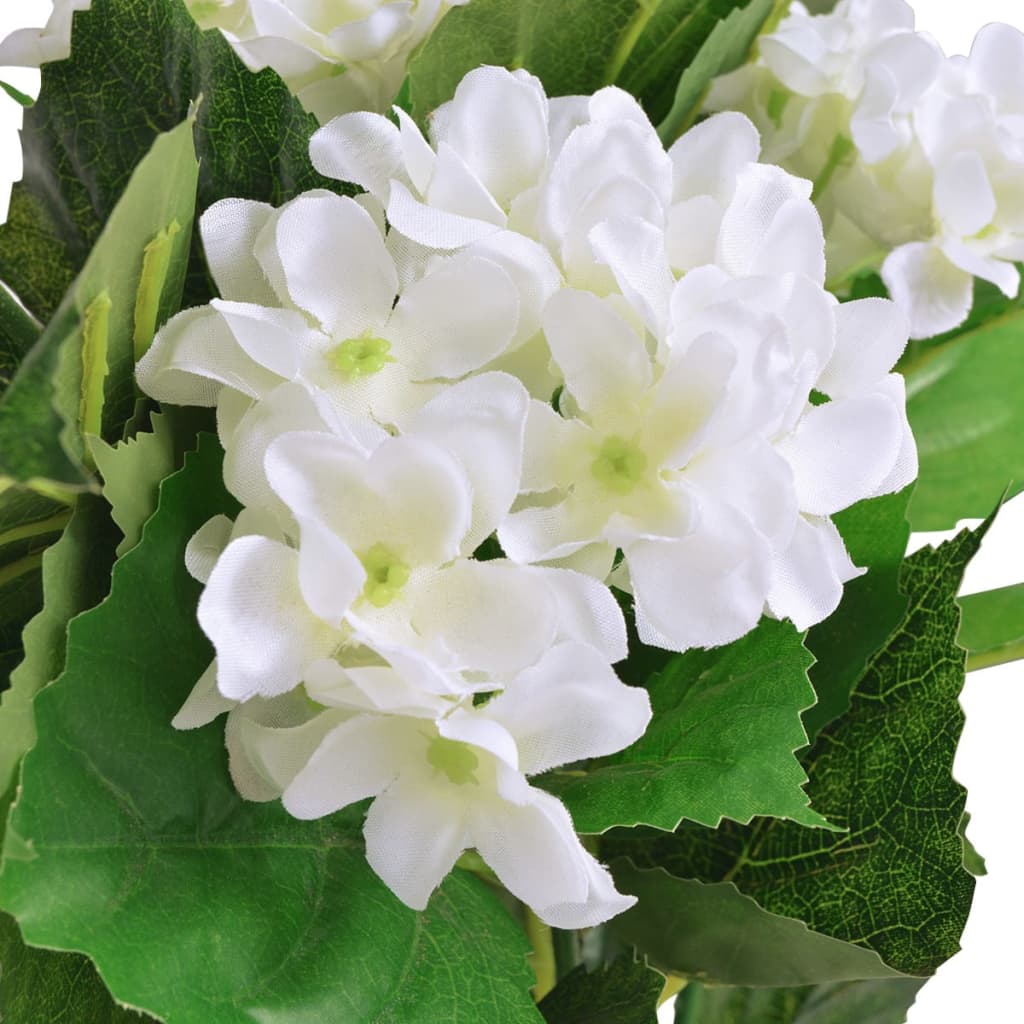 Tekokukka ruukulla hortensia 60 cm valkoinen - Sisustajankoti.fi