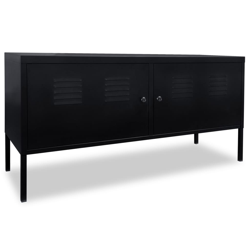 TV-taso 118x40x60 cm Musta - Sisustajankoti.fi
