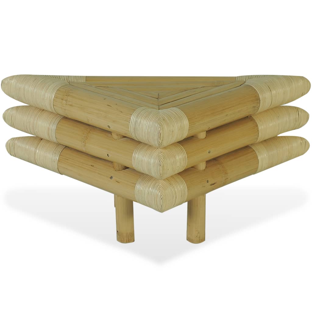Yöpöydät 2 kpl 60x60x40 cm bambu luonnollinen - Sisustajankoti.fi