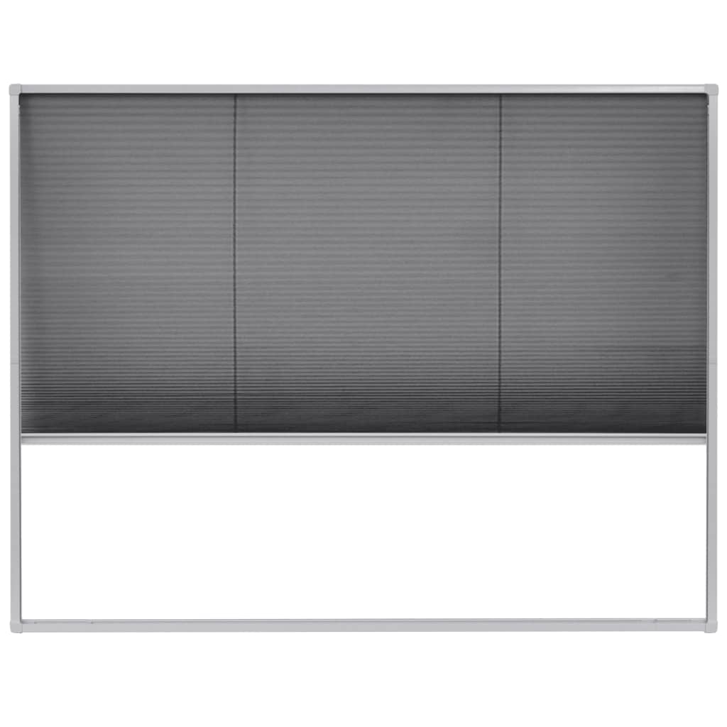Laskostettu hyönteisverkko ikkunaan 130x100 cm alumiini - Sisustajankoti.fi
