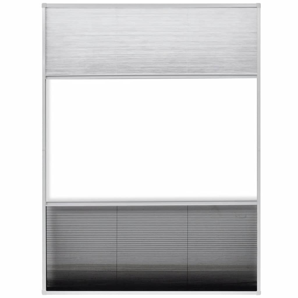 Laskostettu hyönteisverkko ikkunaan 60x80 cm alumiini - Sisustajankoti.fi