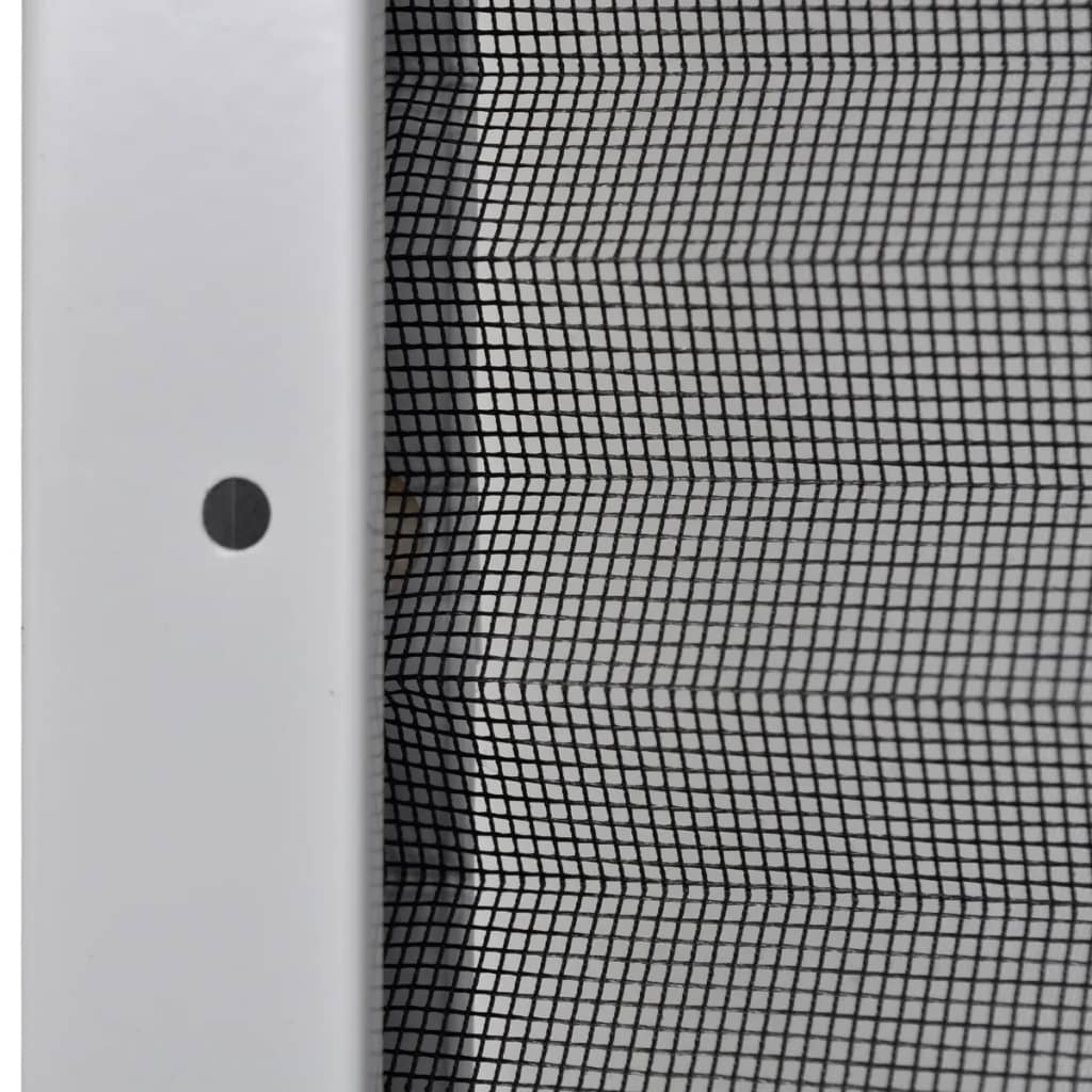 Laskostettu hyönteisverkko ikkunaan 80x120 cm Alumiini - Sisustajankoti.fi