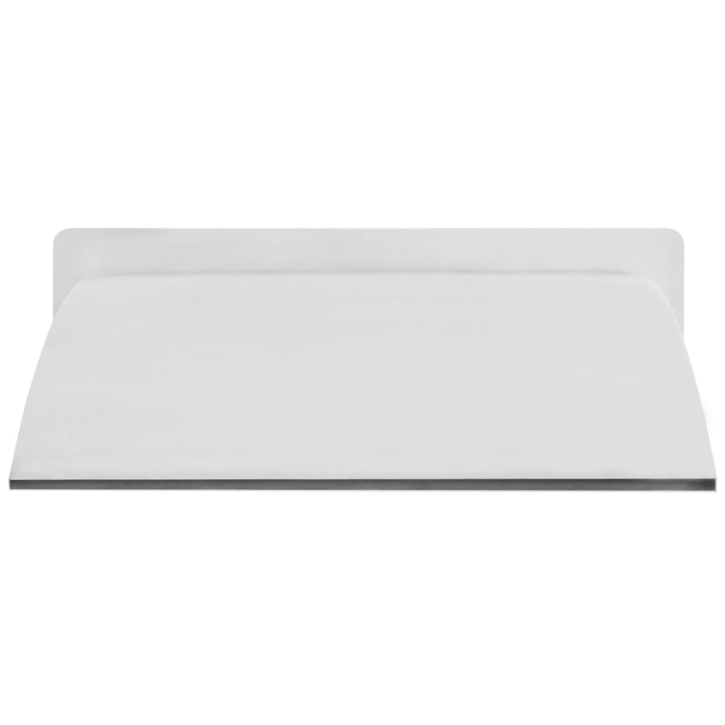 Uima-altaan suihkulähde Ruostumaton teräs 30x9x26 cm Hopea - Sisustajankoti.fi
