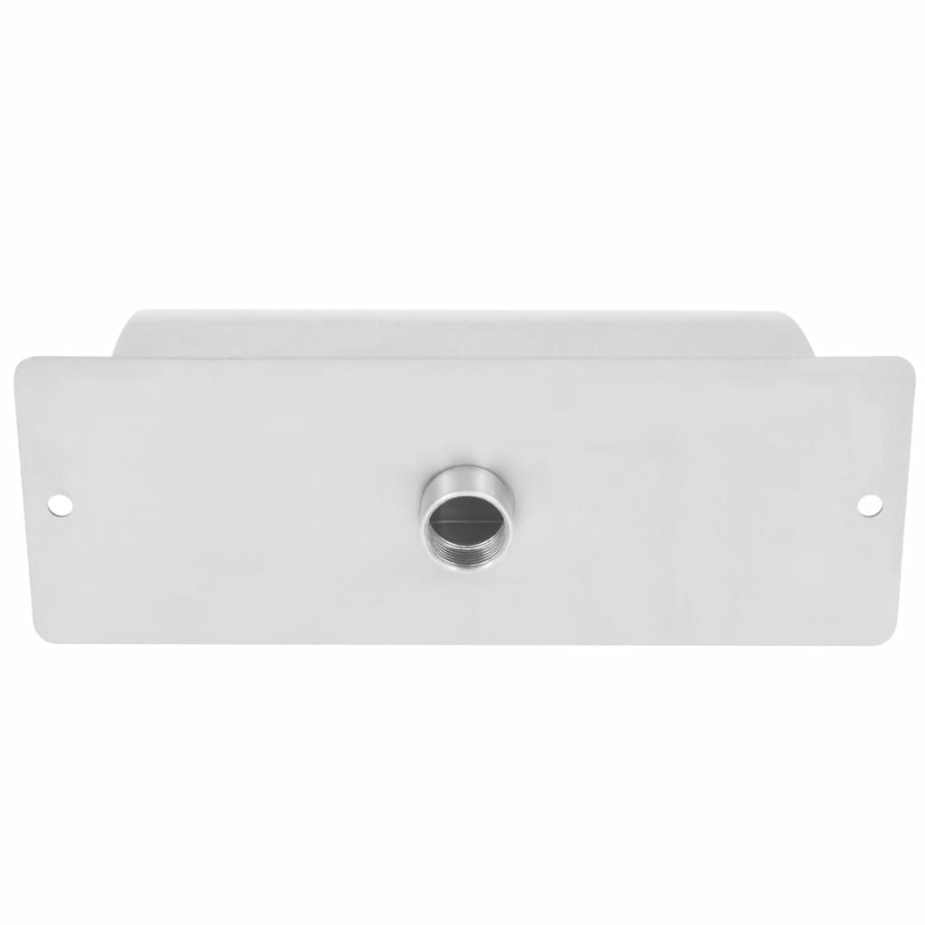 Uima-altaan suihkulähde Ruostumaton teräs 30x9x26 cm Hopea - Sisustajankoti.fi