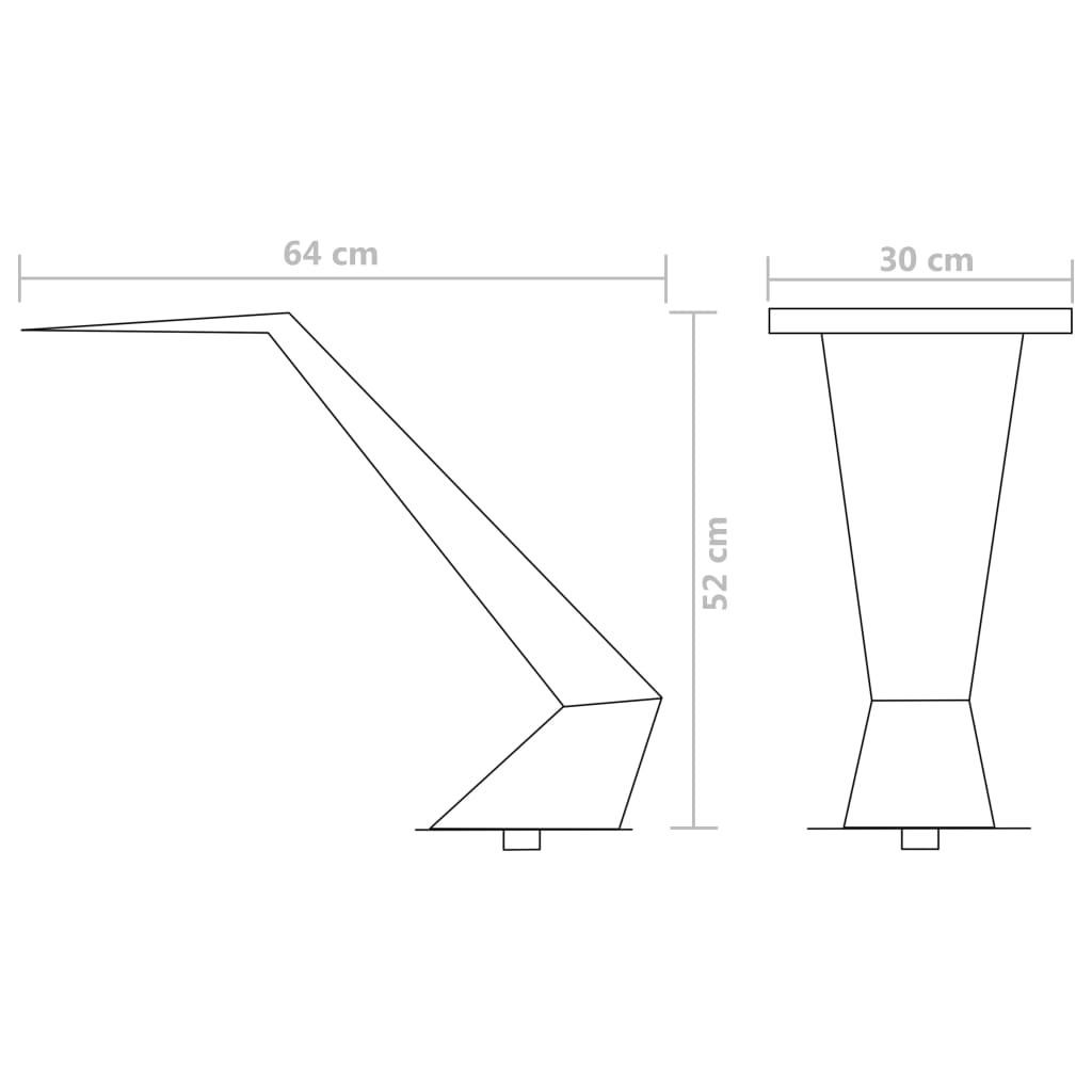 Uima-altaan suihkulähde Ruostumaton teräs 64x30x52 cm Hopea - Sisustajankoti.fi