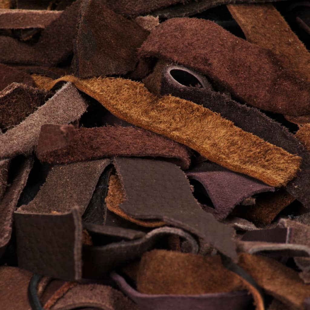 Shaggy-matto aito nahka 80x160 cm ruskea - Sisustajankoti.fi