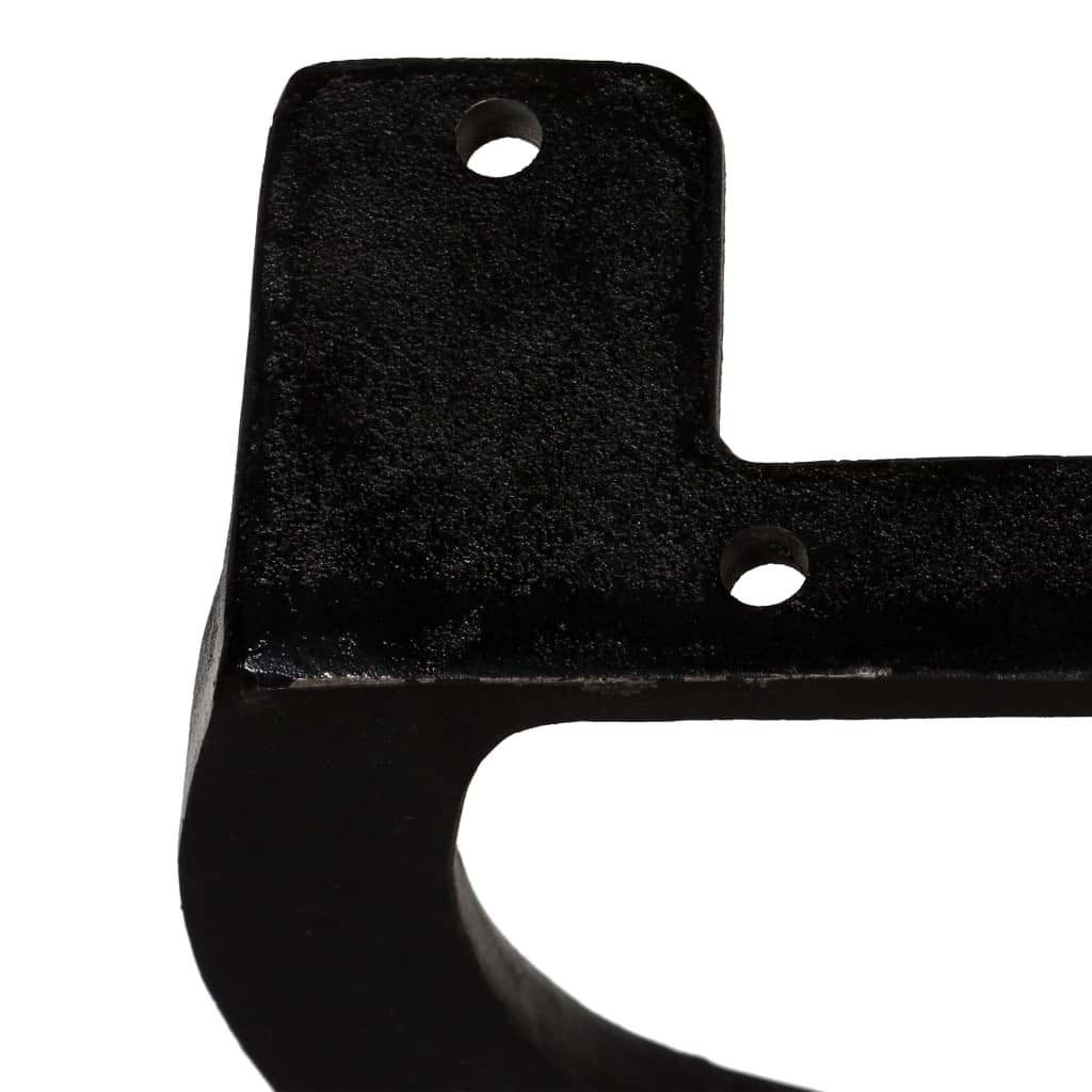 Penkin jalat 2 kpl X-muoto valurauta - Sisustajankoti.fi