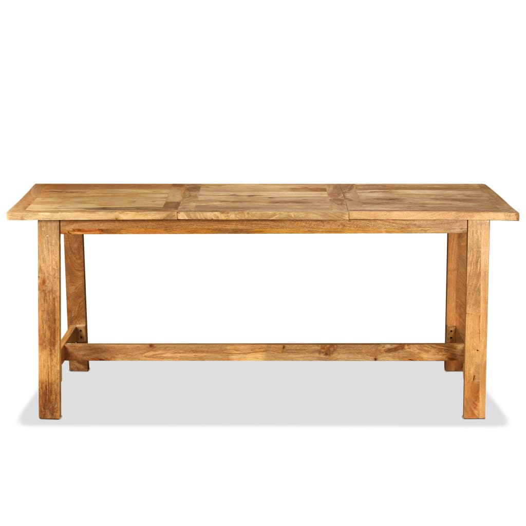 Ruokapöytä Kiinteä mangopuu 180 cm - Sisustajankoti.fi