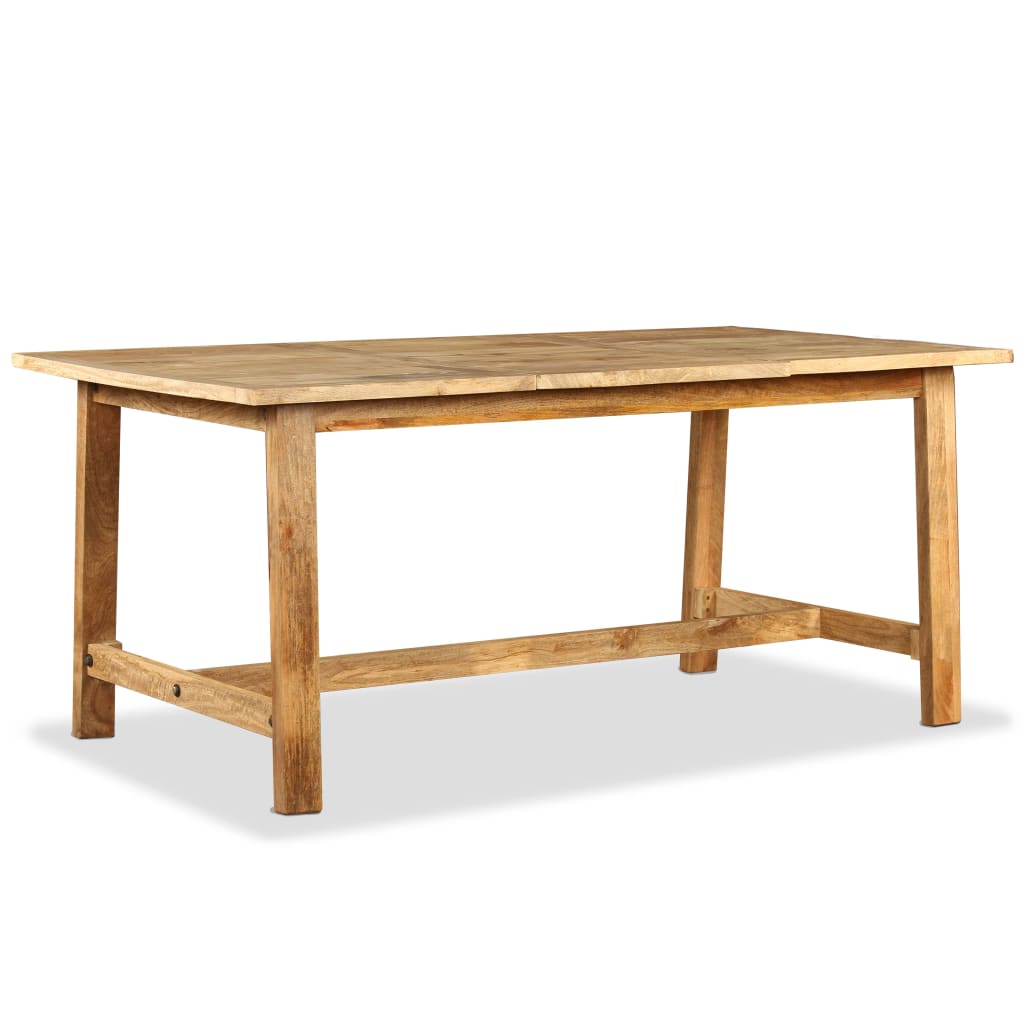 Ruokapöytä Kiinteä mangopuu 180 cm - Sisustajankoti.fi