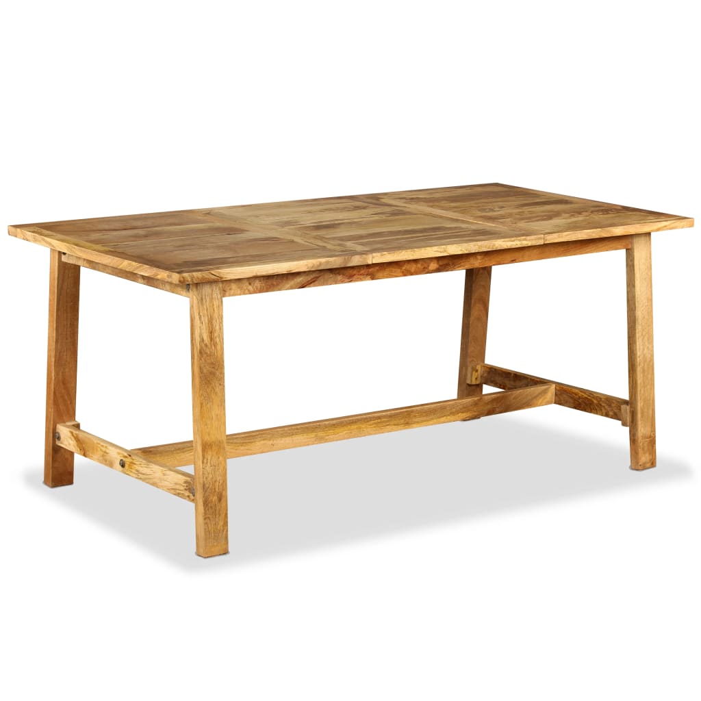 Ruokapöytä Kiinteä mangopuu 180 cm - Sisustajankoti.fi
