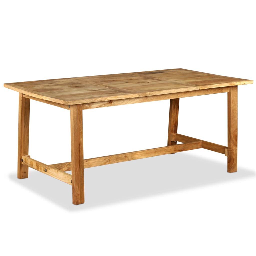 Ruokapöytä Kiinteä mangopuu 180 cm - Sisustajankoti.fi