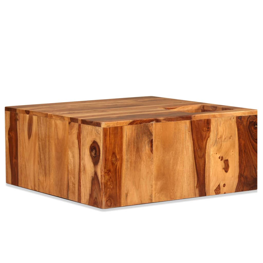 Sohvapöytä täysi seesampuu 70x70x30 cm - Sisustajankoti.fi