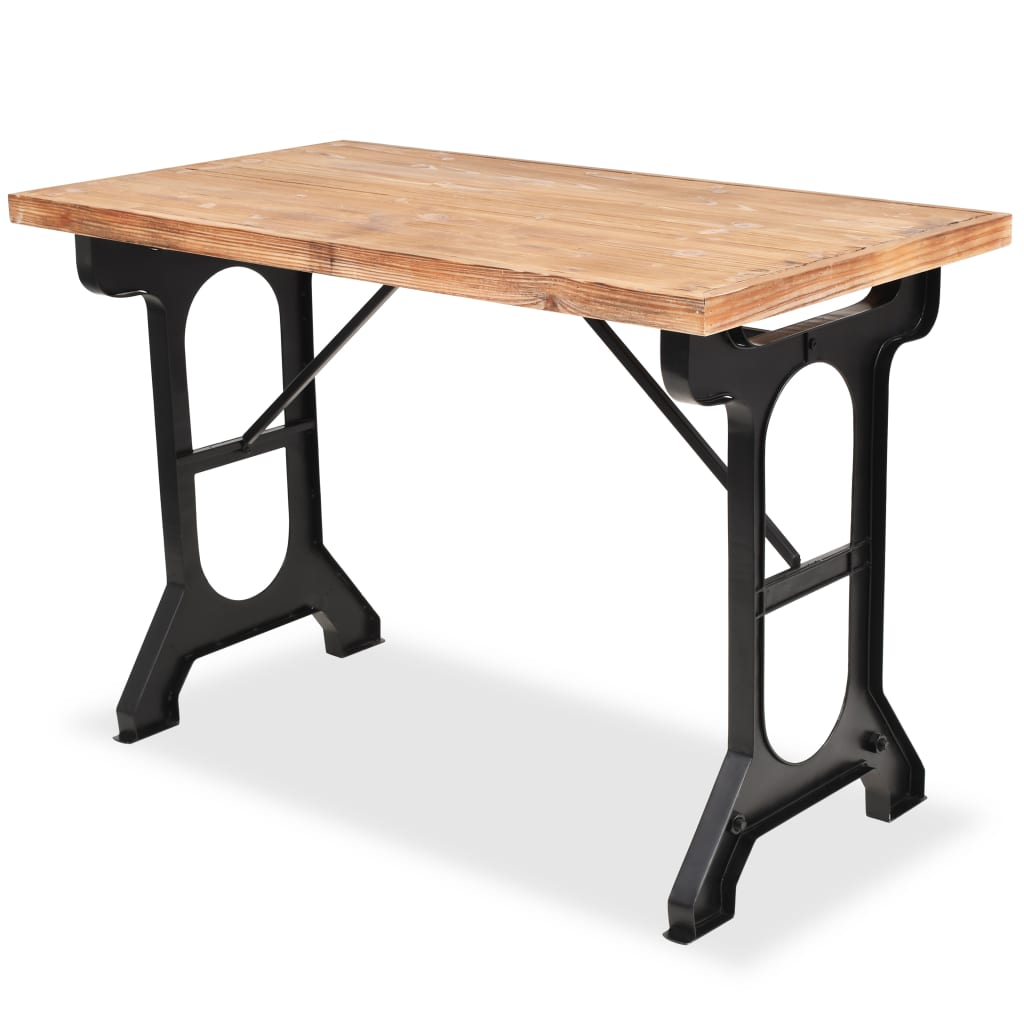 Ruokapöytä 122x65x82 cm kuusipuinen pöytälevy - Sisustajankoti.fi