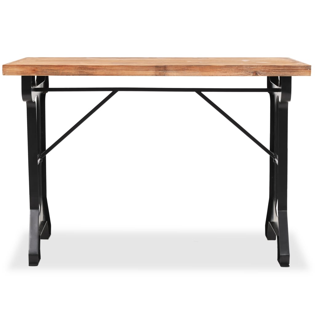 Ruokapöytä 122x65x82 cm kuusipuinen pöytälevy - Sisustajankoti.fi