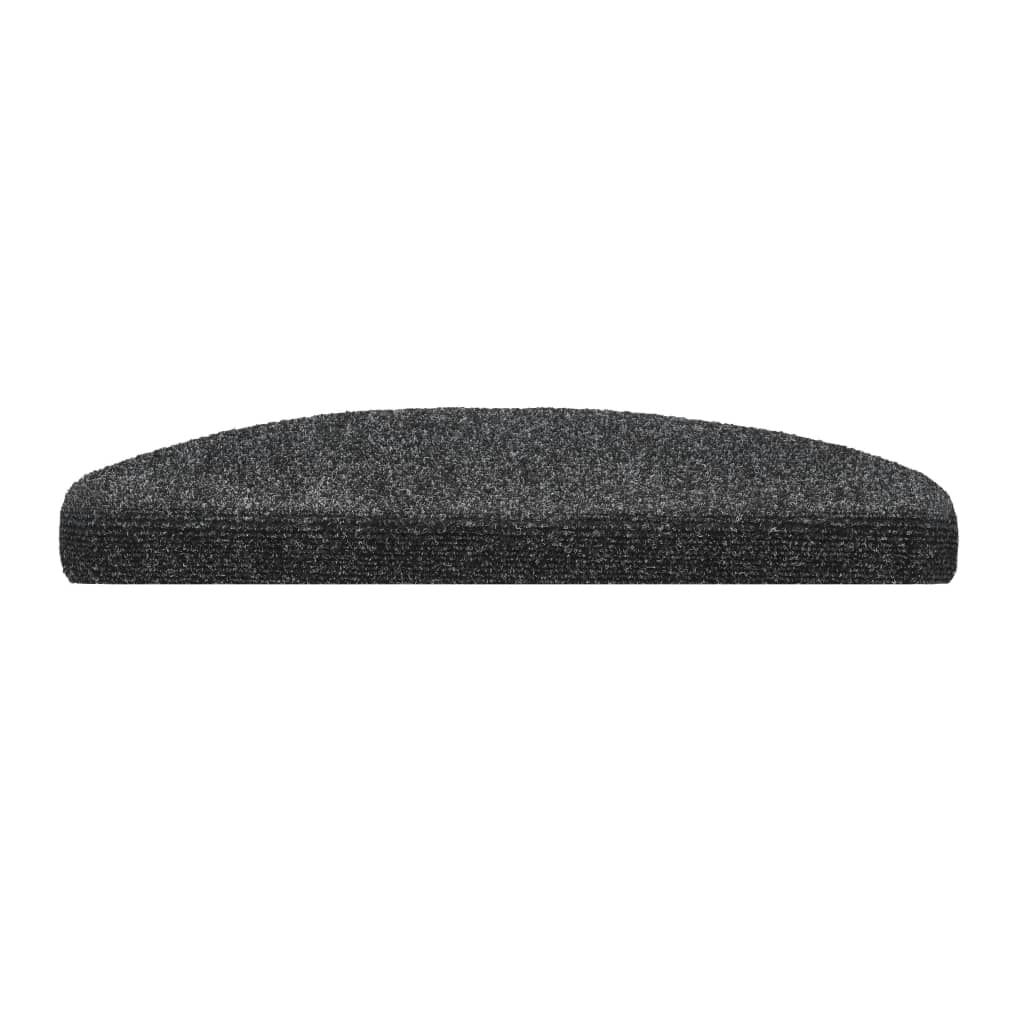 Itsekiinnittyvät porrasmatot 15 kpl neulahuopa 65x21x4cm harmaa - Sisustajankoti.fi