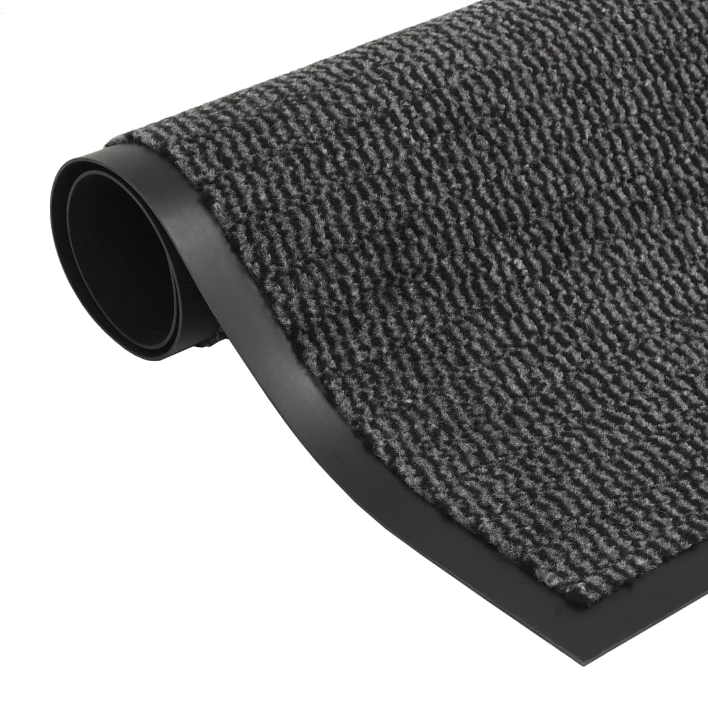 Kuramatto suorakulmainen nukkapinta 60x90 cm antrasiitti - Sisustajankoti.fi