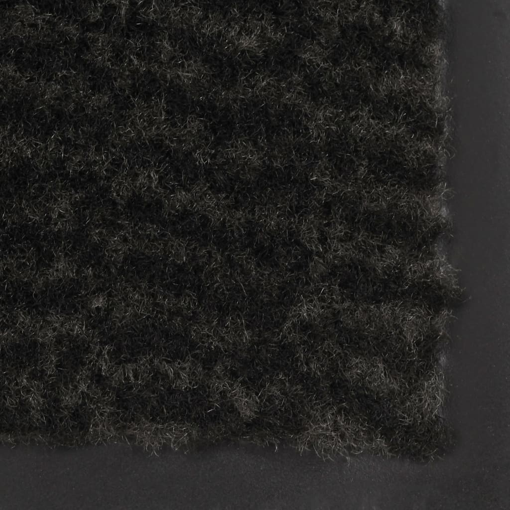 Kuramatto suorakulmainen nukkapinta 60x90 cm musta - Sisustajankoti.fi