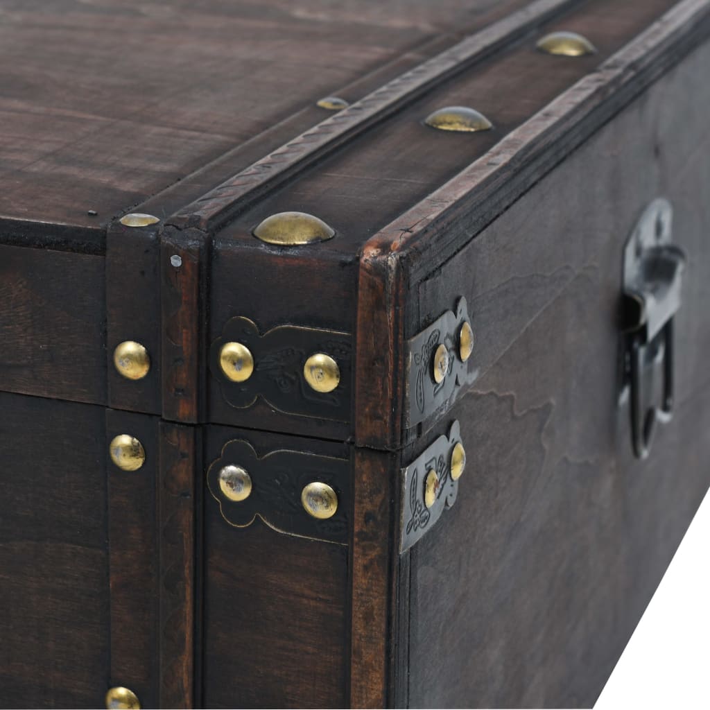 Sohvapöytä vintagetyyli puu 120x55x35 cm - Sisustajankoti.fi