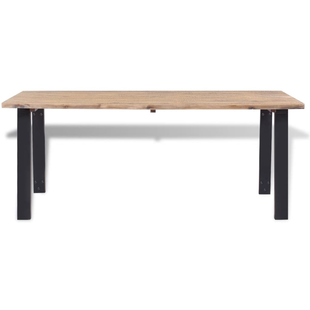 Ruokapöytä kiinteä akaasiapuu 170x90 cm - Sisustajankoti.fi