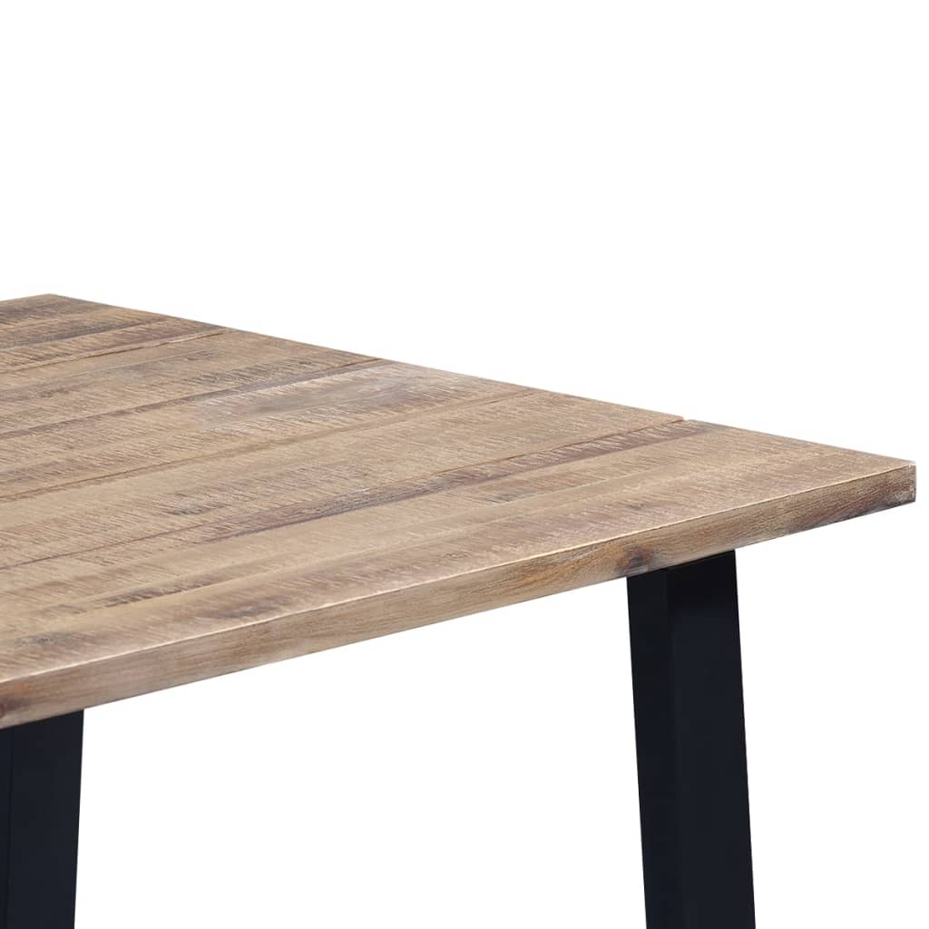 Ruokapöytä kiinteä akaasiapuu 170x90 cm - Sisustajankoti.fi
