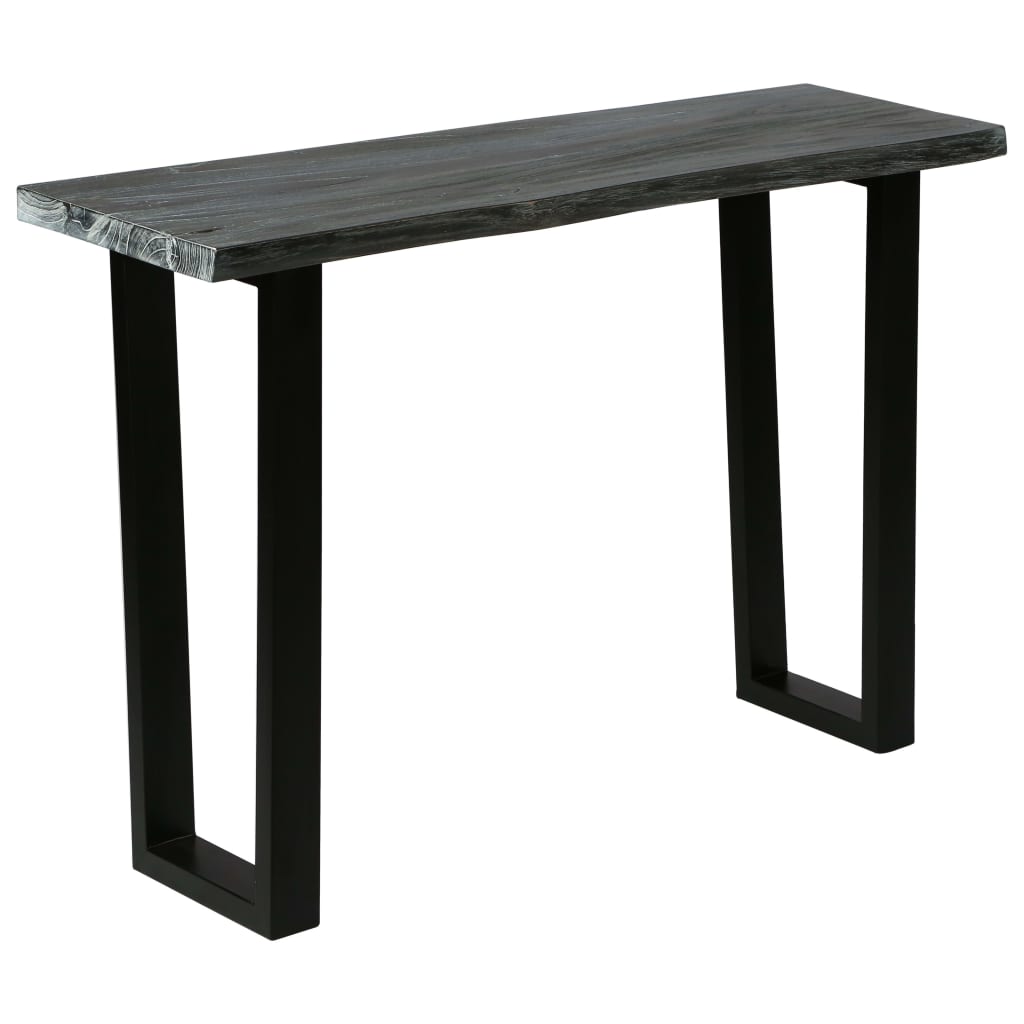 Konsolipöytä mindipuu 110x35x75 cm harmaa - Sisustajankoti.fi
