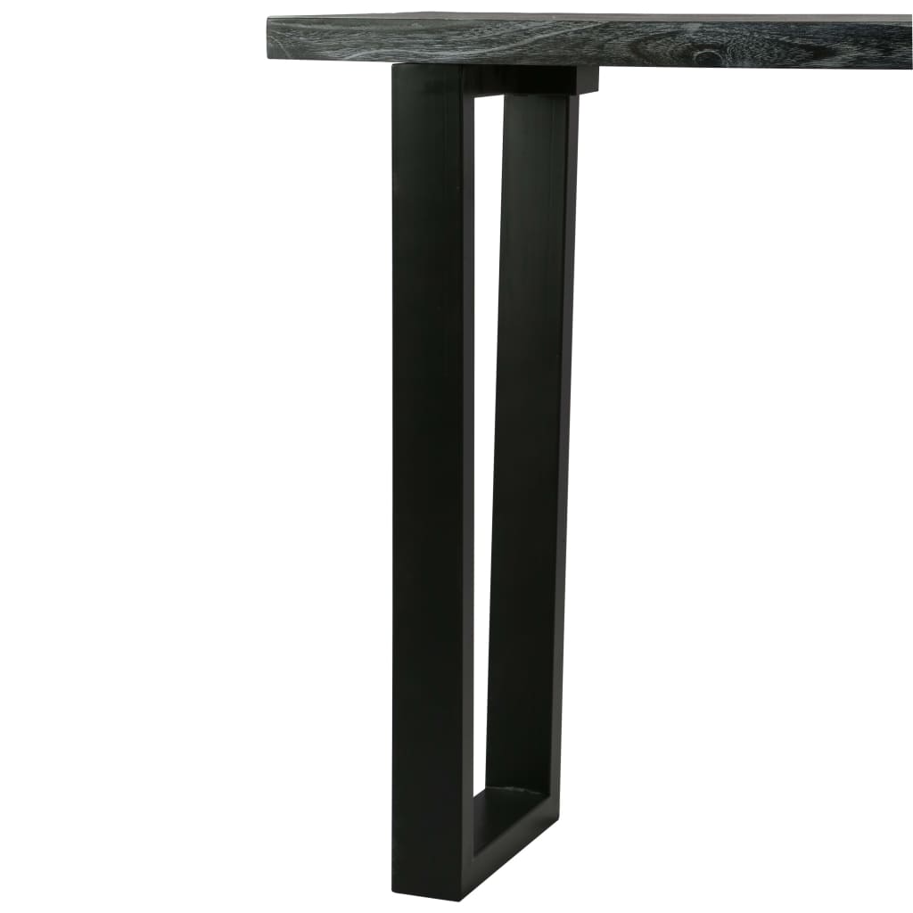Konsolipöytä mindipuu 110x35x75 cm harmaa - Sisustajankoti.fi