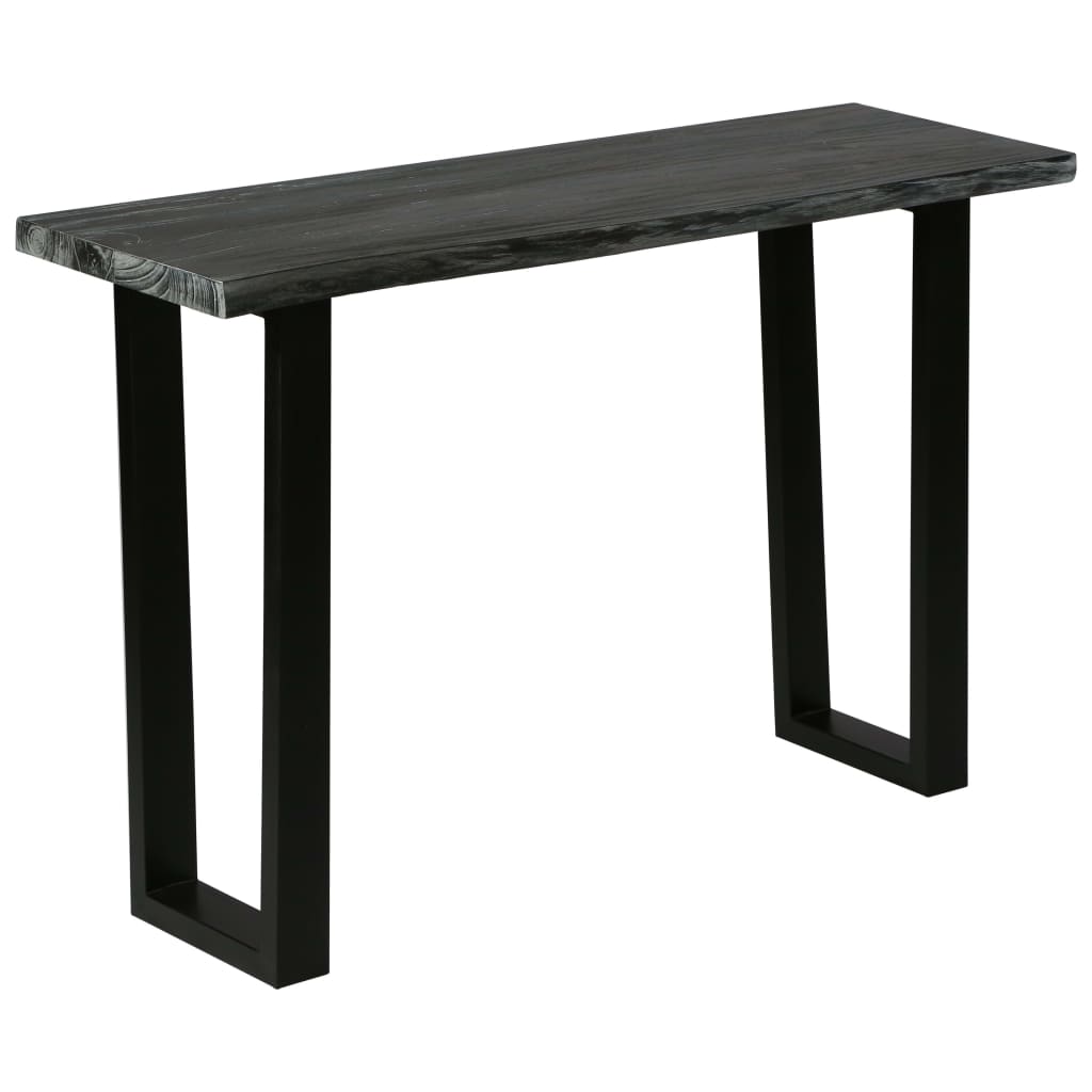 Konsolipöytä mindipuu 110x35x75 cm harmaa - Sisustajankoti.fi