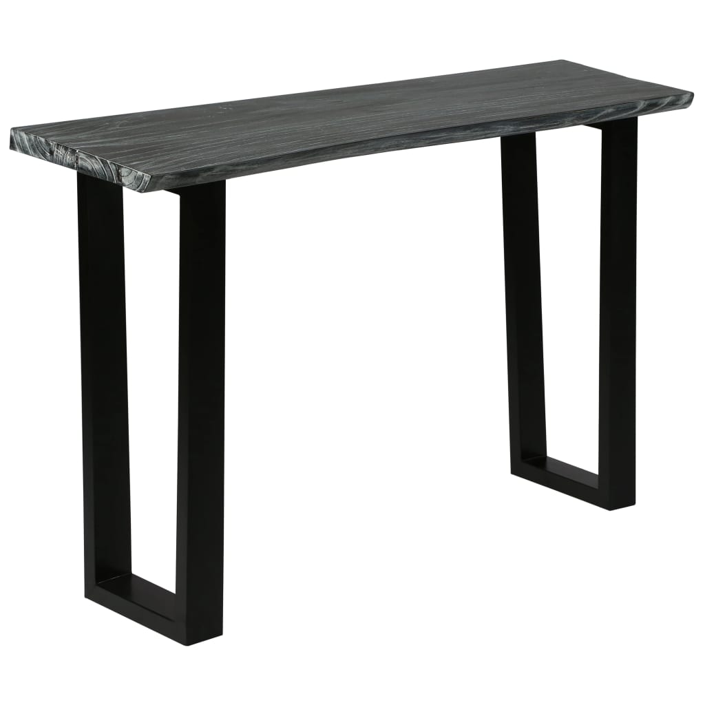 Konsolipöytä mindipuu 110x35x75 cm harmaa - Sisustajankoti.fi