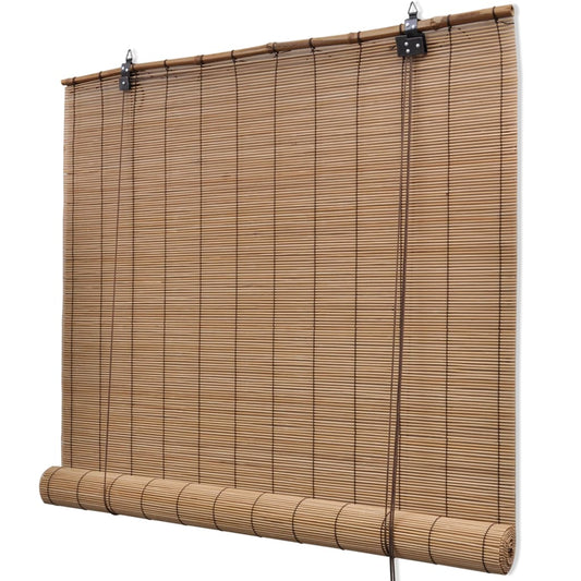 Rullaverho bambu 140x220 cm ruskea - Sisustajankoti.fi