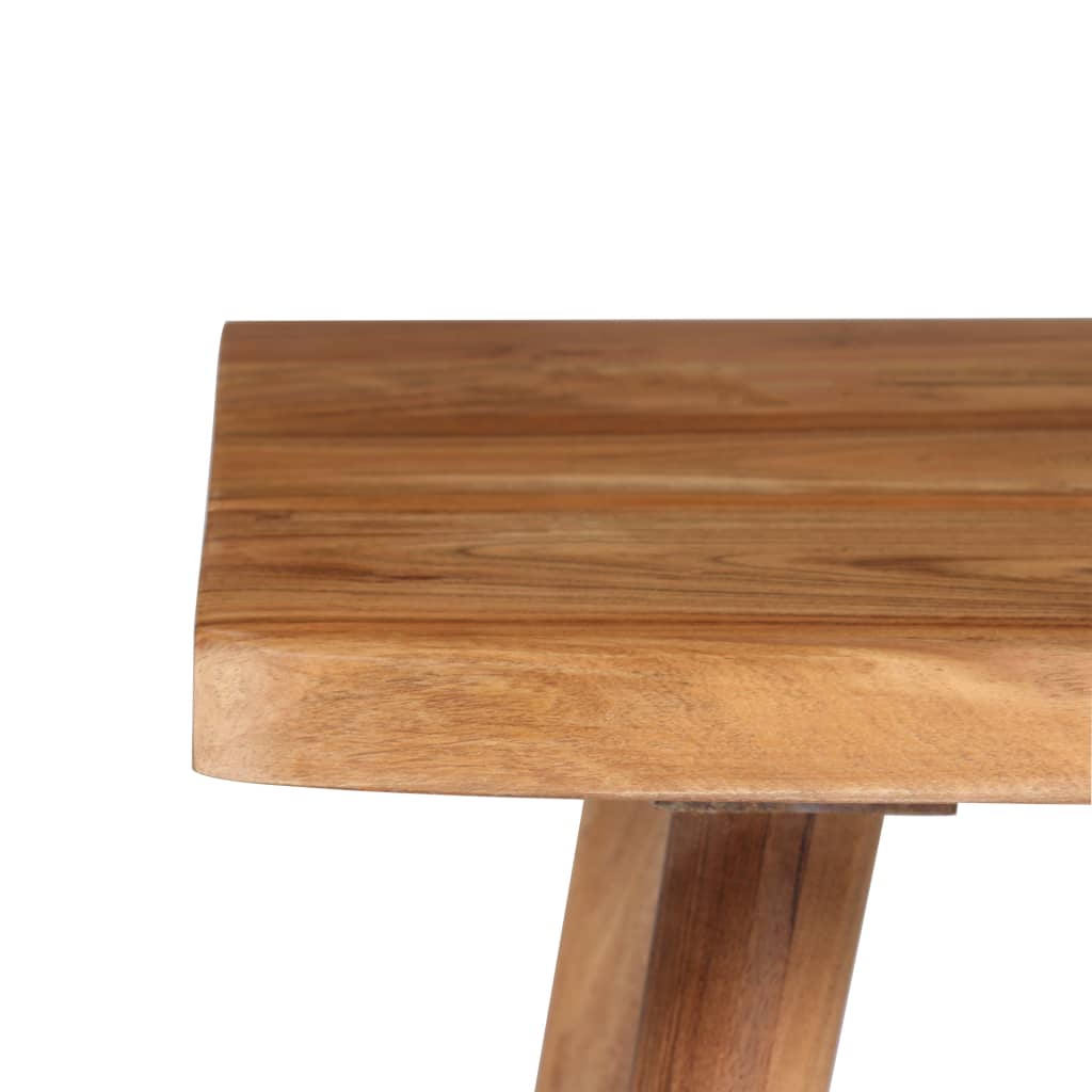 Kirjoituspöytä kiinteä akaasiapuu 110x50x76 cm - Sisustajankoti.fi