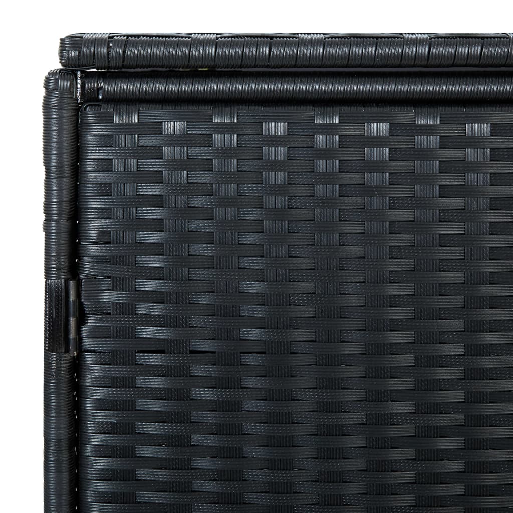 Tupla roska-astiavaja Polyrottinki Musta 148x80x111 cm - Sisustajankoti.fi