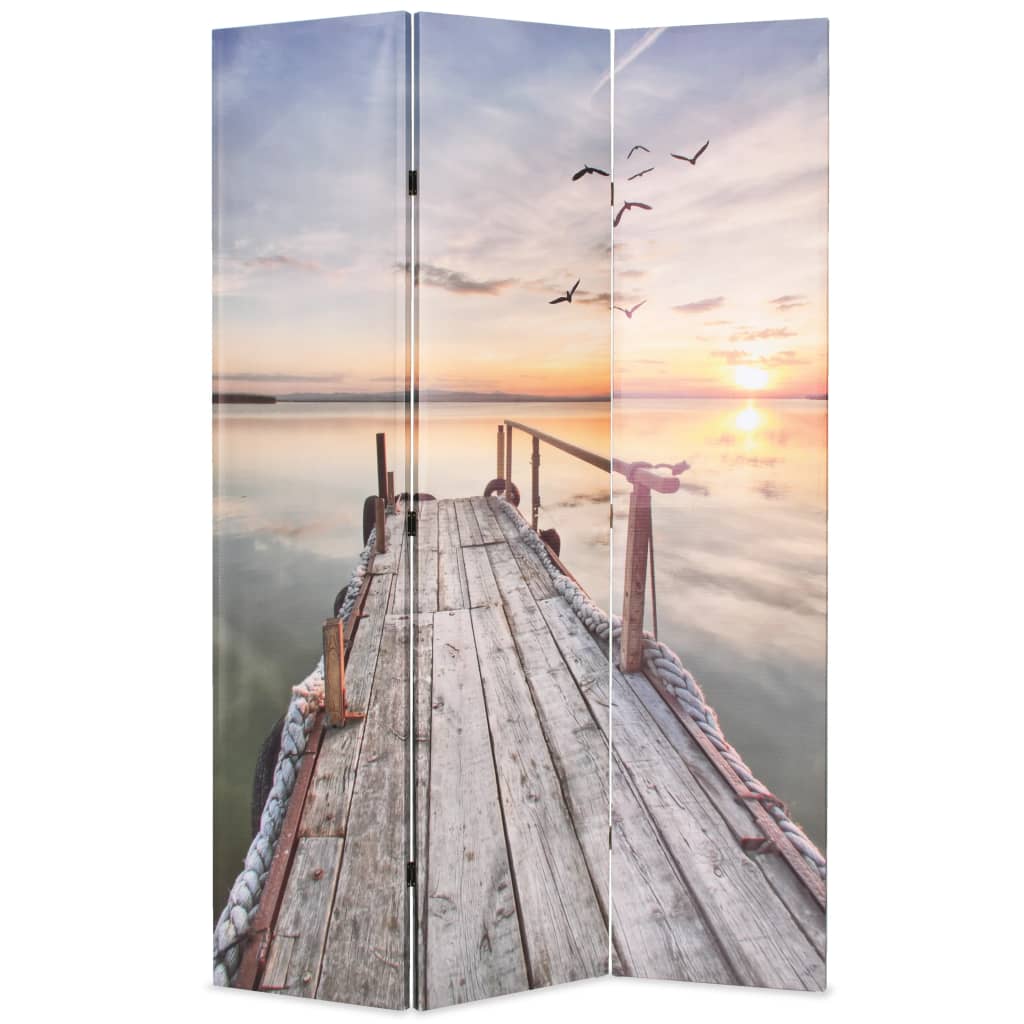 Taitettava tilanjakaja 120x170 cm järvi - Sisustajankoti.fi