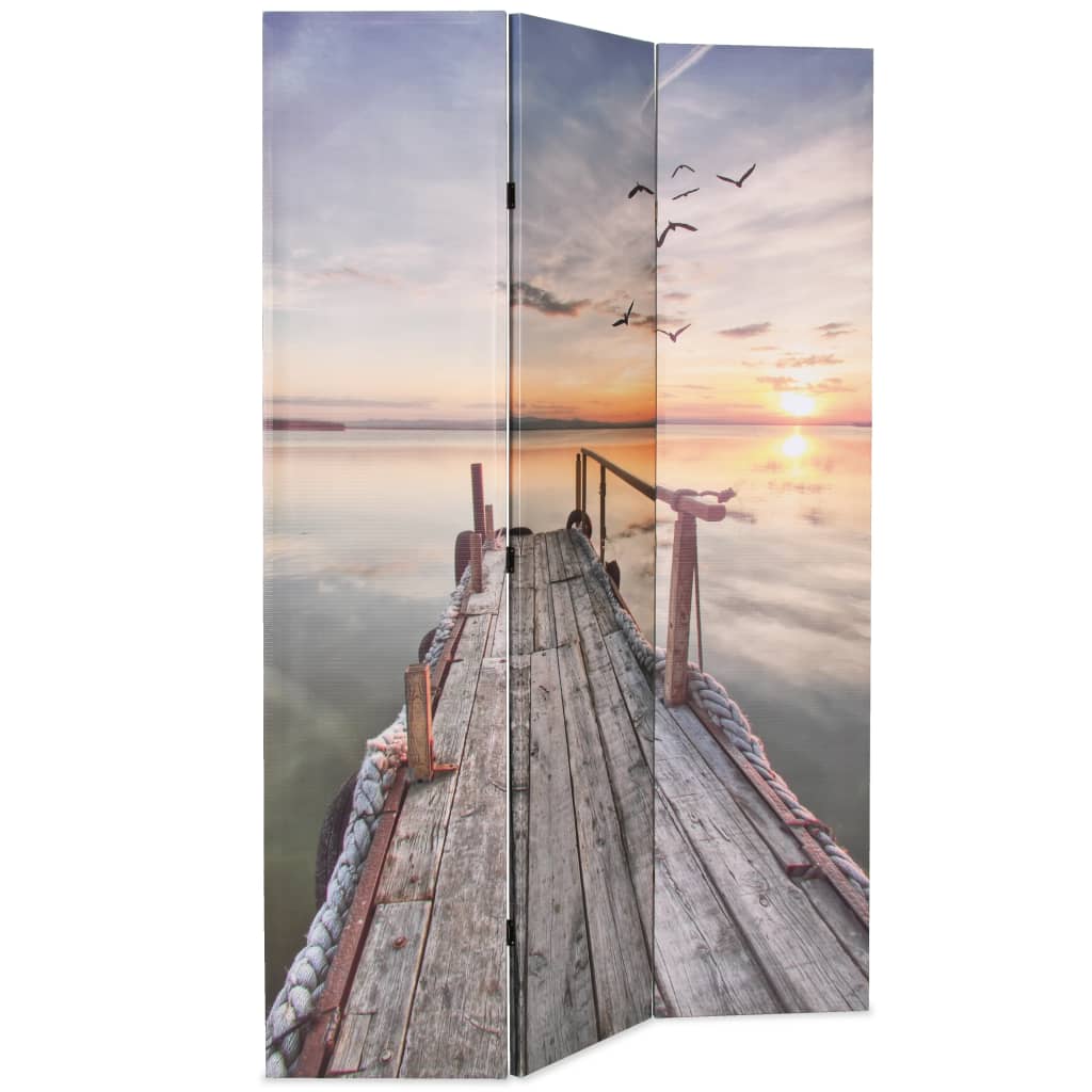 Taitettava tilanjakaja 120x170 cm järvi - Sisustajankoti.fi