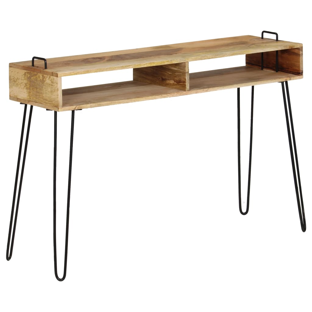 Konsolipöytä mangopuu 115x35x76 cm - Sisustajankoti.fi