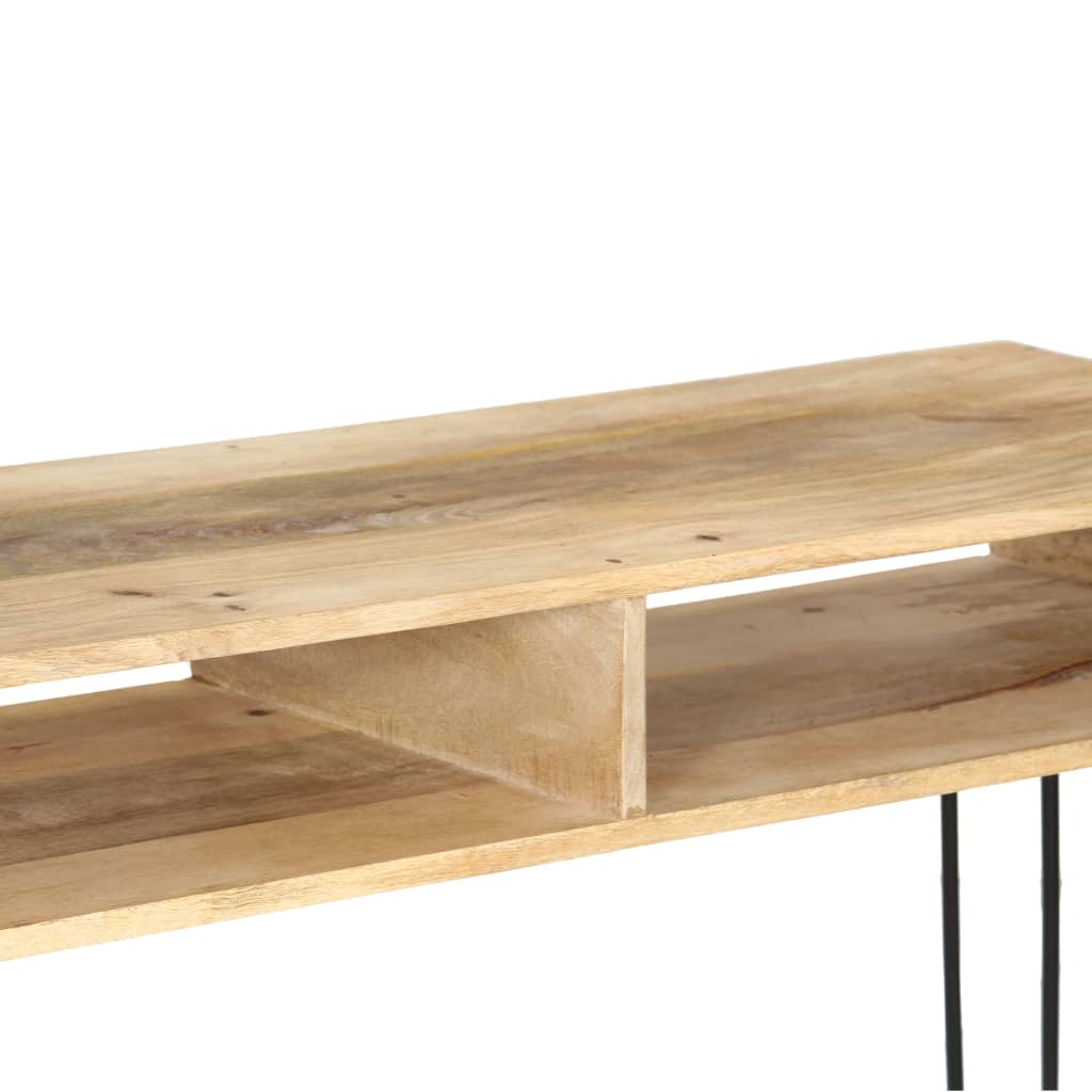 Konsolipöytä mangopuu 115x35x76 cm - Sisustajankoti.fi